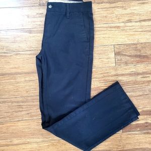 Boys Volcom Black Canvas Pants